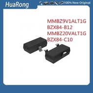 100 Pieces/Batch MMBZ9V1ALT1G 9.1V 9A1 BZX84-B12 WZ7 12V MMBZ20VALT1G 20A BZX84-C10 Z9W 10V 112V 20V