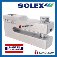 [100% ORIGINAL] SOLEX BRASS MOTORCYCLE DISC BRAKE LOCK - 9030 (MADE IN THAILAND)