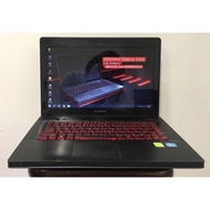 Lenovo i7 Gaming laptop 8gb Ram like new High specs laju ssd Nvidia Dell i7 i5