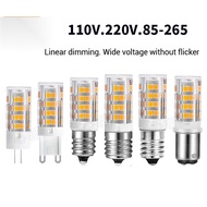 E12 LED Bulb E17 Corn Lamp Energy-Saving Household Chandelier G9 Small Bulb BA15D E11