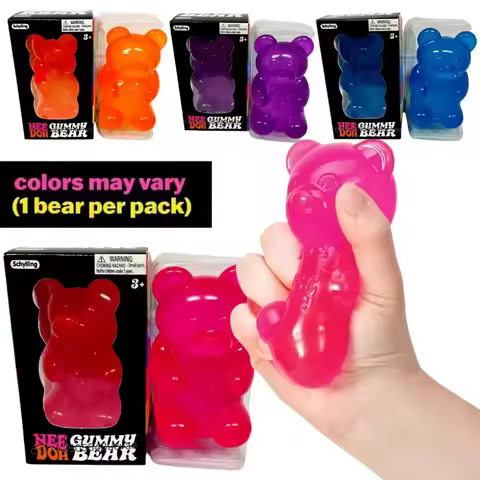 NeeDoh new gummy bears maltose extrusion sticky fidgety toys children decompression adult blind box.