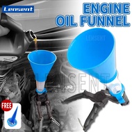 Lensent Universal Engine Oil Funnel Car Workshop Garage Handheld Engine System Car motorcycle Funnel
