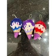 Mairimashita Iruma-kun Ice Cream Plush Ganchi keychain TAPI Nui Iruma Kun Kalego Sensei Opera-san