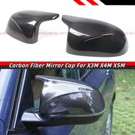 FOR BMW F97 X3M F98 X4M F95 X5M F96 X6M REAL CARBON FIBER SIDE MIRROR COVER CAPS