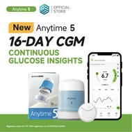 Anytime 5 Real-Time CGM 16-Day Continuous Glucose Monitoring System
