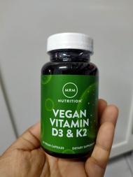 MRM Vegan Vitamin D3 & K2 60 vegan capsule