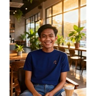 Premium Cotton T-Shirt – 185 GSM -Navy Blue