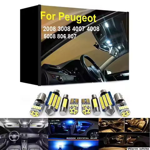 For Peugeot 2008 3008 4007 4008 5008 806 807 Boxer Partner Bipper Expert Rifter Traveller Interior L