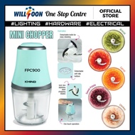Khind Mini Chopper (0.6 L) FPC900 Food Chopper Mesin Bawang #WILLSOON