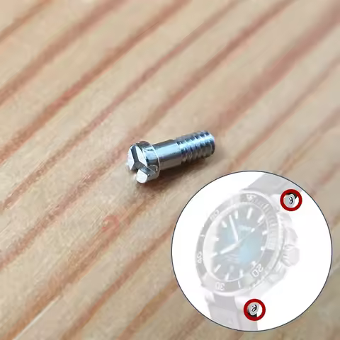Three Pyramid Watch Band Screw for ORIS AQUIS 733 Automatic Watch Strap