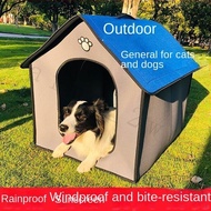 💥Outdoor Dog House Pet Kennel Dog Kennel/Dog House Outdoor Sunscreen Rain-Proof Waterproof Medium Small Pet House Indoor