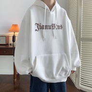 สไตล์อเมริกันวินเทจเสื้อกันหนาวผู้ชายฤดูใบไม้ผลิฤดูใบไม้ร่วง hihop แฟชั่นแบรนด์อินส์หลวมพร้อมขนาดคู่