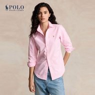 Polo Ralph Lauren เสื้อเชิ้ตผู้หญิง Shirt-Classic Fit Oxford Shirt รุ่น WMPOSHTNDO20326 สีชมพู
