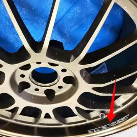 Car Sticker Vinyl Sticker for Racing Engineering SE37 Auto Wheel Tire Rim Decoration Decal Graphics