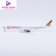 Jcwings 1: 200 Ethiopia Airlines A350-1000 ET-BAW Alloy Airplane Model