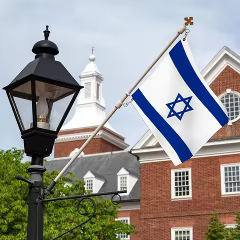 90*150cm Israel Flag Wear-resistant Smoothing Texture Israel-Country Flag For School