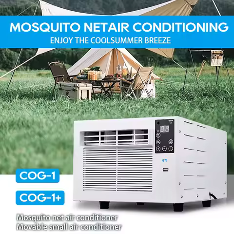 Tent Air Conditioner 110v/220v/50hz 550W/ Electric Portable Room Air Conditioner Mini Ac Travel for 