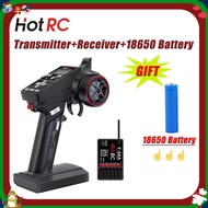 HOTRC CT6A CT6B CT8A CT10B 6CH 8CH 10CH Radio Transmitter Remote Controller 2.4Ghz With F06A F08A F1