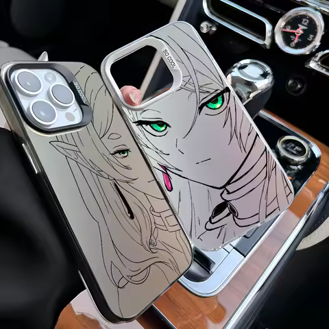 Japan Anime Comics Frieren Phone Case For iPhone 16 15 14 13 12 11 Pro Max X XR XSMAX 8 7 Plus Matte