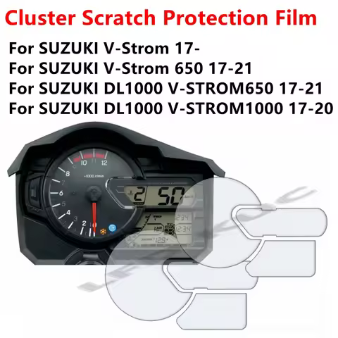 For SUZUKI V-Strom 650 DL1000 V-STROM650 V-STROM1000 Motorcycle Instrument Cluster Scratch Protectio