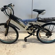 18 Speeds 前後避震山地單車，自行車。