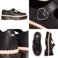 Dr. Martens Platform Sandals Hard Leather Mary Jane Martin Boots Shoes Genuine