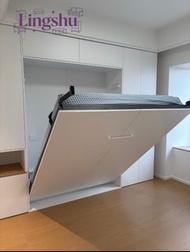 多功能墨菲床客製化 隱形壁床小戶型省空間