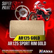 【 AR125 Sport Rim Gold 】 Kawasaki AR125 Kaler Emas Sport Rim Motorcycle Paint Motor Spray Paint Tin 