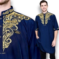 Koko Kurta Shirt For Adult Men Pakistan Batik Motif Cool Material