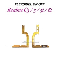TOMBOL FLEXIBLE ON OFF REALME C3 REALME 5/ REALME 5i/ REALME 6i/ - POWER BUTTON