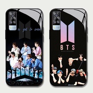 TS-44 BTS ARMY HD Glass Casing for VIVO Y51 V21E Y31 Y52 V21S V21 V20 Y53S