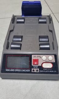 1996田宮模型TAMIYA 15183 四驅車 軌道車 測速器 古董 收藏可以過電 按開始有反應 但是螢幕老化顯示不出來