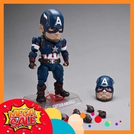 Captain America Model Captain America Egg Attack Full Accessories Full Box