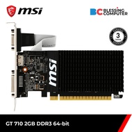 VGA MSI GT 710 2 GB DDR3 2 Gd3h lp bit64