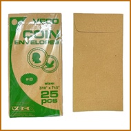 ➳ ∮ ๑ VECO Coin Envelopes #7 #8 Sold per pack (25pcs)