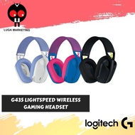 Logitech G435 LIGHTSPEED Wireless Gaming Headset - Black/White/Blue