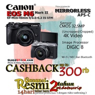 Canon Eos M6 Mark II Kit EFM15-45mm f/3.5-6.3 IS STM - canon M6 II Kit