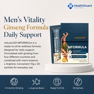 NatureLISH MFormula Ginseng Men’s Wellness Drink Sachets 30 Packs