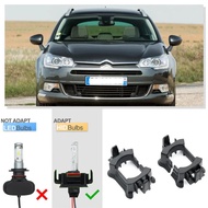 2X H7 HID Headlight Bulb Adapter Holder Retainer Headlamp Socket for Peugeot 208 508 2008 5008 3008 