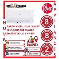 RHEEM Xwell Slim XS 20L / 30L Classic Plus Electric Storage Water Heater