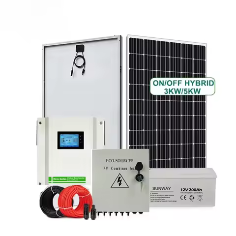 New energy 1kw2kw3kw5kw8kw10kw off-grid solar photovoltaic power generation energy storage system Fu