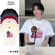 Relaxed Fit The New Originals T-Shirt "Dachshund Are You Gonna Eat That" - MH2799MH