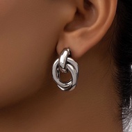 Echo Loop Earrings Hoop Earrings