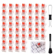 50Pcs Keyboard Clicker,Mechanical Keyboard Switches,3 Pin Clicky Switches