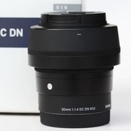 Sigma 30mm F1.4 DC DN For Sony E-mount Lens - 99% New