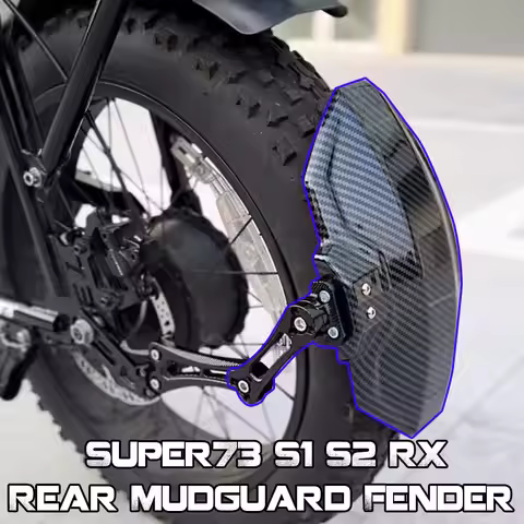 For SUPER73 SUPER 73 Super73 S1 S2 RX Electric Bicycles Rear Mudguard Wheel Splash Guard Fender Acce