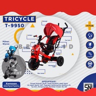 Yukita Baby Tricycle T-9950 / T9950 Tricycle with Canopy (SAVE EDITION)