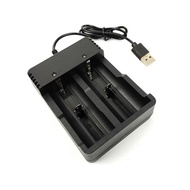 Dual 18650 Li-Ion Battery USB Charger