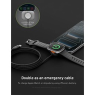 Energea Flow Duo Watch (for Apple) USB-C to Apple Watch Magnetic Wireless Charger