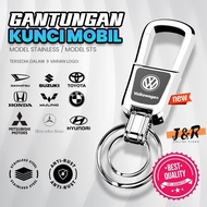 GANTUNGAN STS Stainless Steel Car Keychain STS Anti-Rust Keychain/